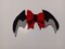 Black Bat Wings hair bow with hair clip for girls toddlers baby girl hair clip hair accessories glitter hair bow gift go girl baby headband product 5